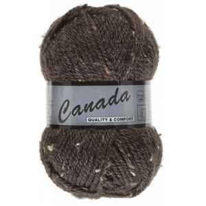 Lammy Canada Garn Mix 430 Mörkbrun/Beige/Brun