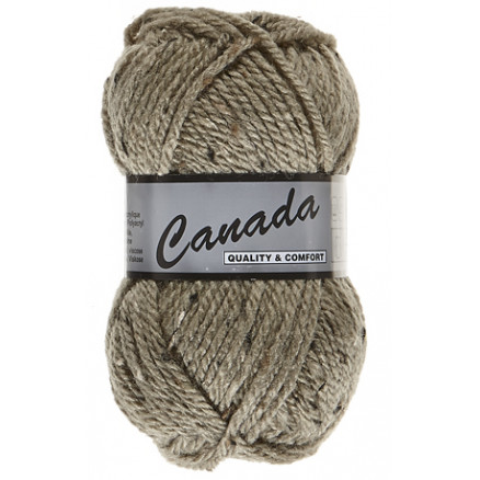 Lammy Canada Garn Mix 465 Mörk Beige/Brun
