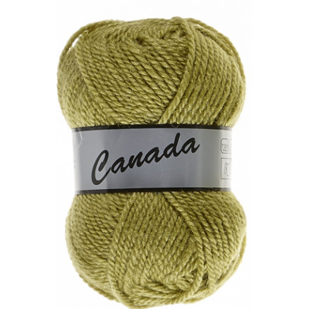 Lammy Canada Garn Unicolor 271 Mörk Limegrön