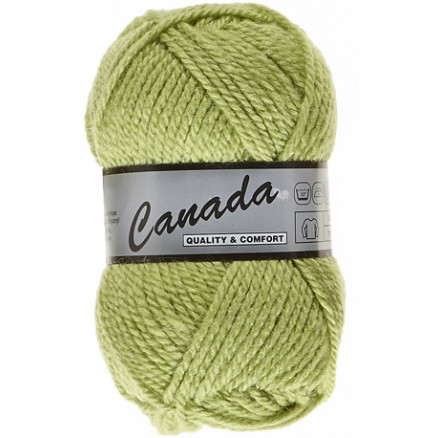 Lammy Canada Garn Unicolor 277 Limegrön