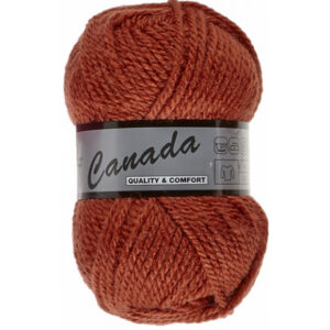 Lammy Canada Garn Unicolor 787 Mörk Orange