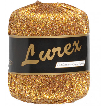 Lammy Lurex Garn 03 Mörkguld