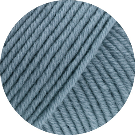 Lana Grossa Cool Wool Superbig Uni Garn 19 Grå Blå