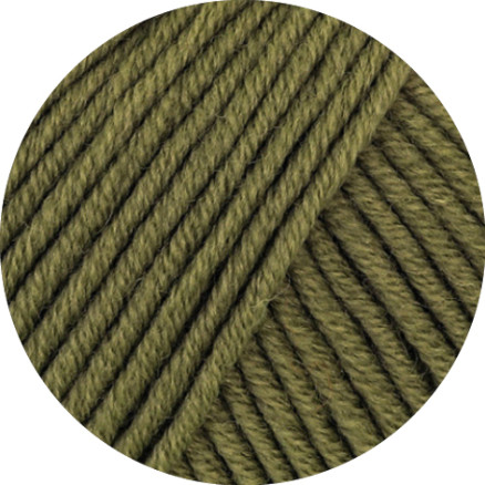 Lana Grossa Cool Wool Superbig Uni Garn 24 Olivgrön