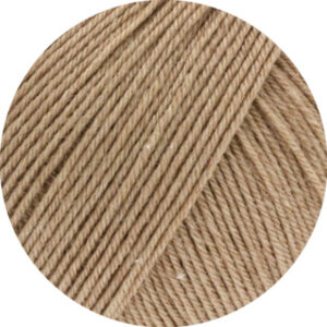 Lana Grossa Meilenweit 100 SETA-garn 032 Lerbrun