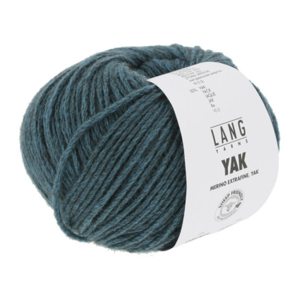 Lang Yarns Garn Yak 74 Havsblå