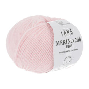 Lang Yarns Merino 200 Bebe Garn 309 Rosa