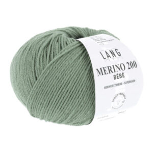 Lang Yarns Merino 200 Bebe Garn 416 Agave