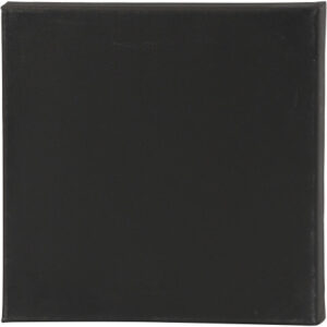 Målarduk, D: 1,6 cm, stl. 30x30 cm, 360 g, svart, vit, 10 st./ 1 förp.