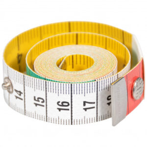 Måttband med tryckknappar 150cm/60