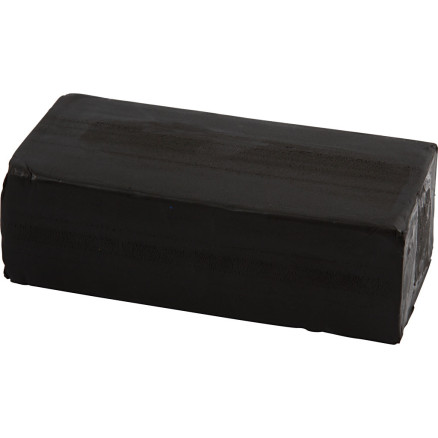 Modellera, stl. 13x6x4 cm, svart, 500 g/ 1 förp.