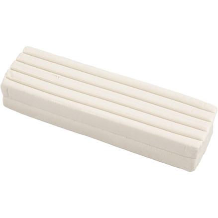 Modellera, stl. 13x6x4 cm, vit, 500 g/ 1 förp.