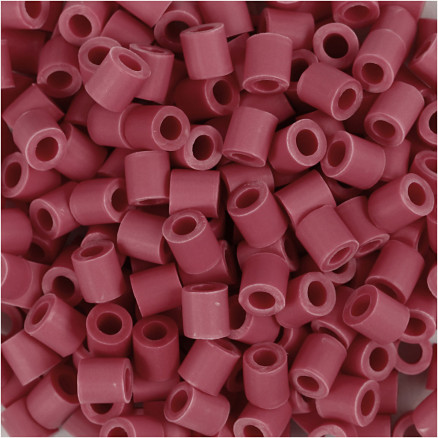 NABBI BioBeads, stl. 5x5 mm, Hålstl. 2.5 mm, medium, röd, 3000 st./ 1 förp.