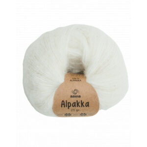 Navia Alpakka Garn 801 Vit