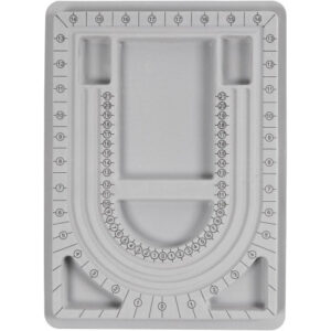 Pärlbord, H: 32,7 cm, L: 24 cm, B: 1,5 cm, 1 st.