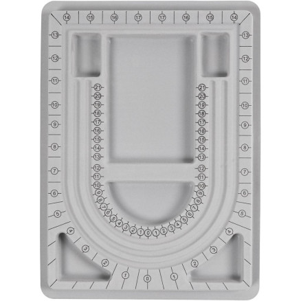 Pärlbord, H: 32,7 cm, L: 24 cm, B: 1,5 cm, 1 st.