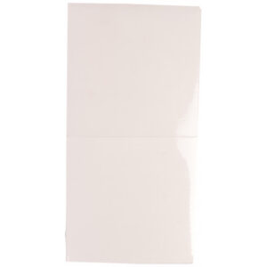 Passepartoutkort Vit 12,5x12,5cm u/hål - 25 st