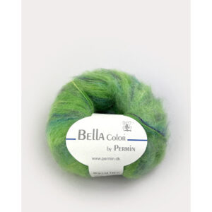 Permin Bella Color Garn 67 Grön/Lila/Turkos