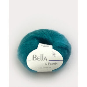 Permin Bella Mohair Garn 27 Mörk Petrol