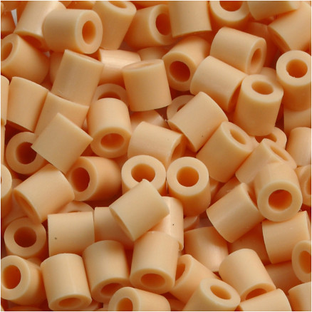 Photo Pearls, stl. 5x5 mm, Hålstl. 2,5 mm, medium, Ivory (7), 1100 st./ 1 förp.
