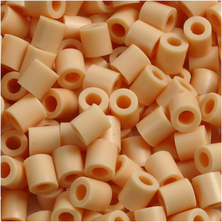Photo Pearls, stl. 5x5 mm, Hålstl. 2,5 mm, medium, Ivory (7), 6000 st./ 1 förp.
