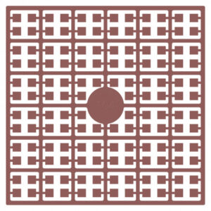 Pixelhobby Midi Pärlor 104 Mörk hudfärg 2x2mm - 140 pixels