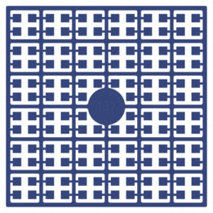 Pixelhobby Midi Pärlor 137 Mellan Marinblå 2x2mm - 140 pixels