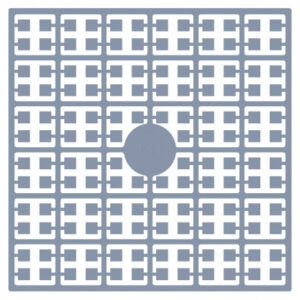 Pixelhobby Midi Pärlor 141 Ljus Stålgrå 2x2mm - 140 pixels