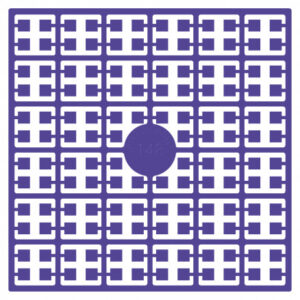 Pixelhobby Midi Pärlor 148 Väldigt mörk Lila 2x2mm - 140 pixels