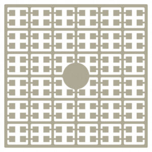 Pixelhobby Midi Pärlor 191 Mörk Dov Grågrön 2x2mm - 140 pixels