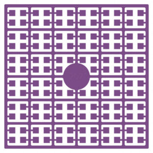 Pixelhobby Midi Pärlor 207 Mörk Violett 2x2mm - 140 pixels