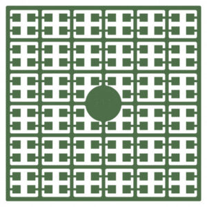 Pixelhobby Midi Pärlor 211 Mörk Jade Grön 2x2mm - 140 pixels