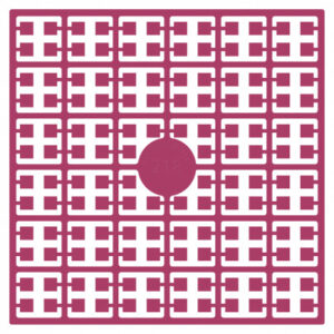 Pixelhobby Midi Pärlor 218 Mörk Cerise 2x2mm - 140 pixels