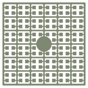 Pixelhobby Midi Pärlor 231 Extra mörk Grågrön 2x2mm - 140 pixels