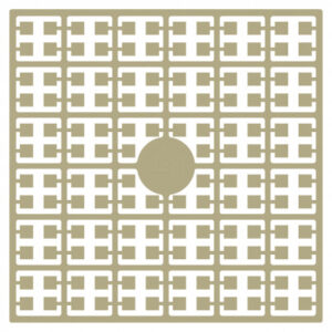 Pixelhobby Midi Pärlor 233 Ljus Beige Brun 2x2mm - 140 pixels