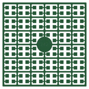 Pixelhobby Midi Pärlor 242 Julgrön 2x2mm - 140 pixels