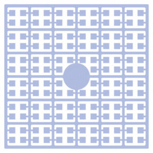 Pixelhobby Midi Pärlor 296 Extra ljus Delft Blå 2x2mm - 140 pixels