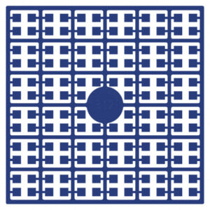 Pixelhobby Midi Pärlor 312 Kobolt Blå 2x2mm - 140 pixels