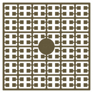 Pixelhobby Midi Pärlor 325 Beige Brun 2x2mm - 140 pixels