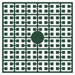 Pixelhobby Midi Pärlor 331 Extra Mörk Pistagegrön 2x2mm - 140 pixels