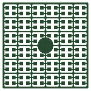 Pixelhobby Midi Pärlor 336 Extra mörk Jaktgrön 2x2mm - 140 pixels
