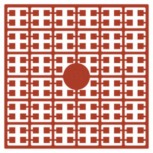 Pixelhobby Midi Pärlor 339 Mörk Ljus Orange 2x2mm - 140 pixels