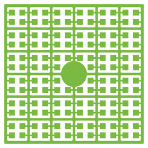 Pixelhobby Midi Pärlor 343 Ljus Papegojgrön 2x2mm - 140 pixels
