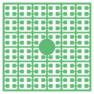Pixelhobby Midi Pärlor 348 Extra ljus Smaragdgrön 2x2mm - 140 pixels