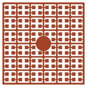 Pixelhobby Midi Pärlor 354 Koppar Brun 2x2mm - 140 pixels