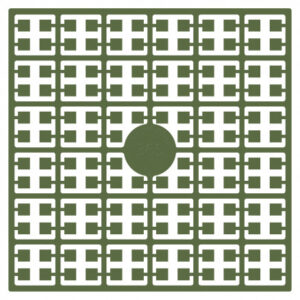 Pixelhobby Midi Pärlor 365 Mörkgrå Avokado 2x2mm - 140 pixels
