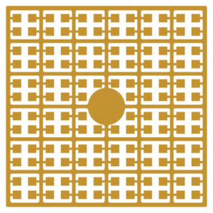 Pixelhobby Midi Pärlor 395 Ljus Guldbrun 2x2mm - 140 pixels