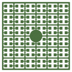 Pixelhobby Midi Pärlor 398 Djup Skogsgrön 2x2mm - 140 pixels