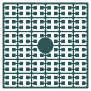 Pixelhobby Midi Pärlor 400 Extra mörk Mintgrön 2x2mm - 140 pixels