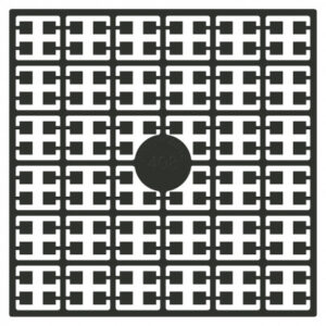 Pixelhobby Midi Pärlor 408 Extra mörk Gråbrun 2x2mm - 140 pixels
